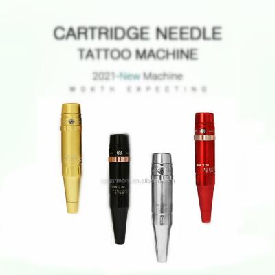 China PMU Permanent Body Tattoo Pen Professional Body Tattoo Marker Gun Cordless Rotary Tattoo Machine for sale