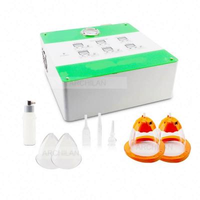 China Weight Loss Vacuum Therapy Cups Suction Cups Butt Vibrating Breast Enhancement Massager for sale