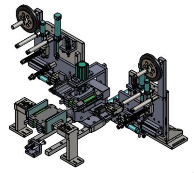 China energy & Chinese Custom Semi-automatic Aluminum Shell Battery Maker Mining Electric Core Sticking Machine for sale