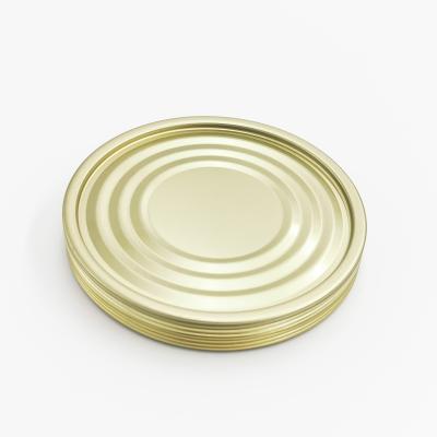 China Non Flip 401# Tinplate Lid Clear Lid For Food Can Metal Can for sale