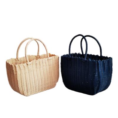 China Sustainable Cheap Plastic Waterproof Storage Baskets PP Woven Basket for sale