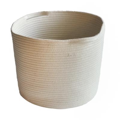 China 2021 New Arrival Modern Minimalist Cotton Basket Rope Laundry Baskets For Child for sale