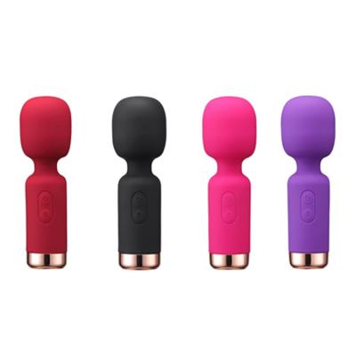 China Mini Shock AV Vibrator Magic Wand Vibrator Female Second Tide Masturbator Women Vibrator Toys Adult Sex Toys Small Sexy Strong Multi-Frequency Massage Stick for sale