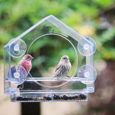 China Wholesale High Quality 12 Years Stocked Experience Cupboards Drains Away Water Bird Feeder Suction Cup Non-Yellowing Plastic Window for sale