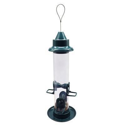 China Plastic Tubes Stocked Hanging Bird Feeder for sale