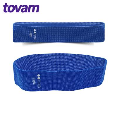 China Polyester + Latex Yarn Customized Loop Resistance Band Hip Resistance Band Exercise Bands for sale