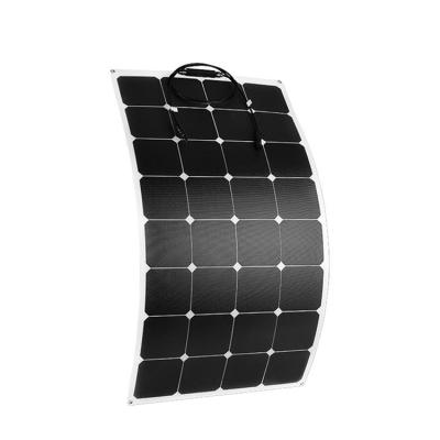 China Zonne-energie Rollable semi-flexible zonnepanelen ETFE 100W 120W 150W 155W 165W 170W Te koop