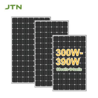 中国 モノパーク半切太陽光パネル 380W 390W 400W 黒色枠 販売のため