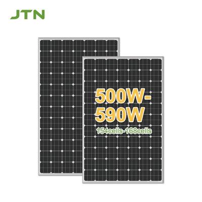 China Wohnraum Halbschnitt-Solarpanel Halbzell-PV-Modul 560 Watt zu verkaufen