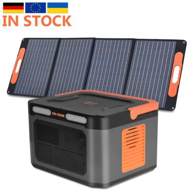 China Off-grid zonnepaneel Powerstation Lifepo4 1000W Deep Cycle ODM Te koop