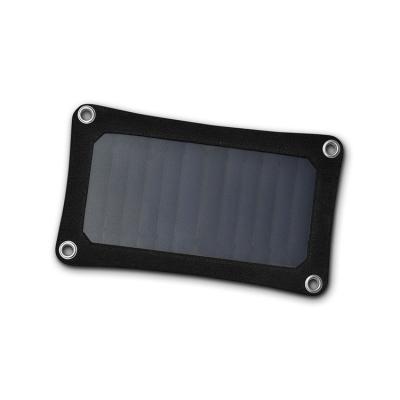 China Tamaño de 2 células SUNPOWER 7W Panel de energía solar portátil para conector USB y viajes en venta