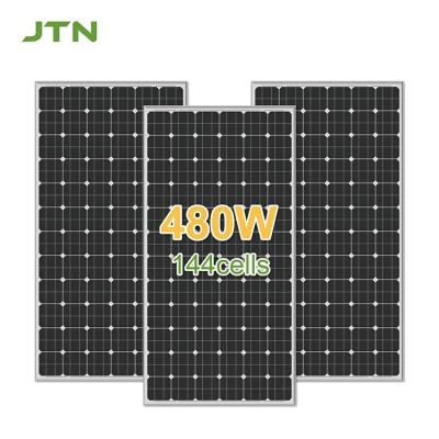 China 480W Vollschwarz Mono Perc Modul Photovoltaikplatten zu verkaufen