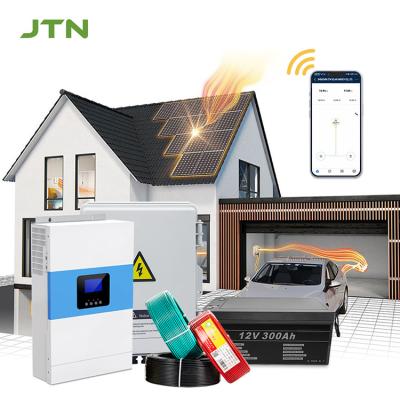 중국 하이브리드 오프 그리드 태양광 패널 키트 지붕 타일 12KW 240V 판매용