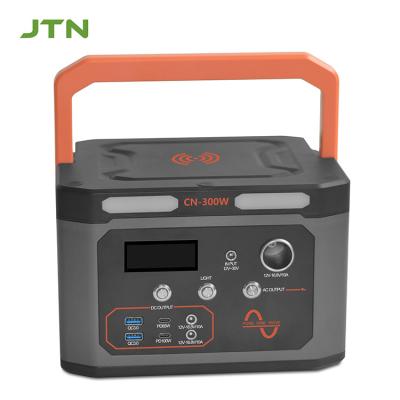 China 300 Watt zonnepaneel Powerstation Lithium-ion batterij Energieopslag 86400mA Te koop