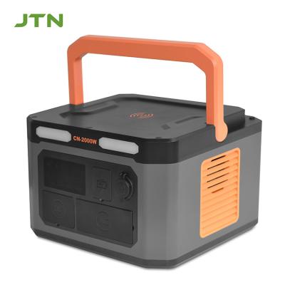 China Camping Zonnepaneel Powerstation Generator Lifepo4 Lithiumbatterij 3000W Te koop