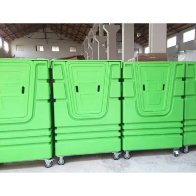 China Cheap Price Hotel Laundry Trolley Wheeled Laundry Trolleys And Trolley for sale