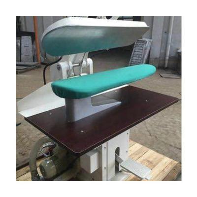 China Semi Automatic Clothes Steam Ironing Machine Steam Pressing Table For Laundry 1350*1400*1300 for sale