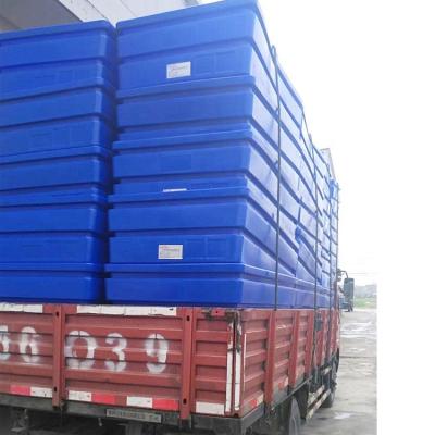 China WHEELED Chinese Wholesale Cloth Collecting&Distributing Plastic Laundry Trolley With Wheels for sale