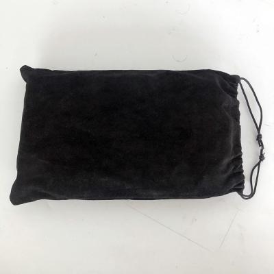 China JIFENG Customized Size Disposable OEM Colors Cigar Accessories Packaging Material Velvet Drawstring Pouch Bag Black Brown for sale