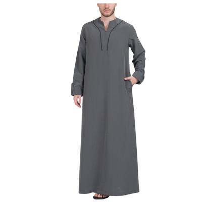 China Indian-Pakistani Clothing Kurta Designs For Men Multicolor Arabic Thobe Jubba Design Mens Online Shipping for sale