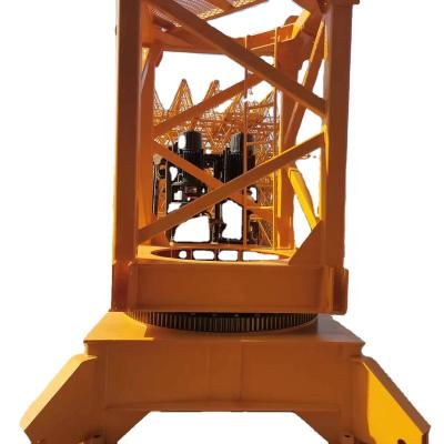 China Efficient Tower Crane Building Power Station QTZ100/6013 High Rise Tower Crane Safe And Beautiful And Generous for sale