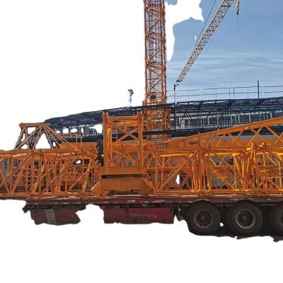 China Construction worksÂ   QTZ125/6515 tower crane for skyscrapers, workshops and bridges elegant appearance for sale