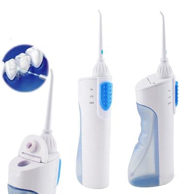 China 2 x AA Battery Cordless Water Flosser Tap Portable Irrigator Water Flosser Cleaner Water Flosser Professional Electric Oral Dental Water Flosser Jet Flosser Teeth Flosser tooth oral for sale