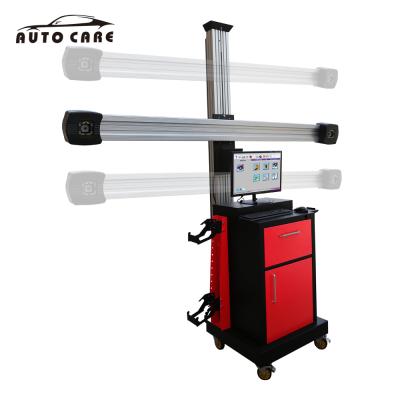 China Advanced Tire Workshop Double Screens Automatic 3D Wheel Alignment Machine For Tire Alignment Workshop for sale