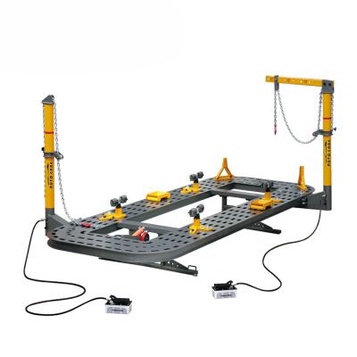 China Manganese Steel Plate (Q345B) Car Chassis Repair Bench Straightening and Auto Repair Tools/YANTAI Auto Repair Equipment Supplier for sale