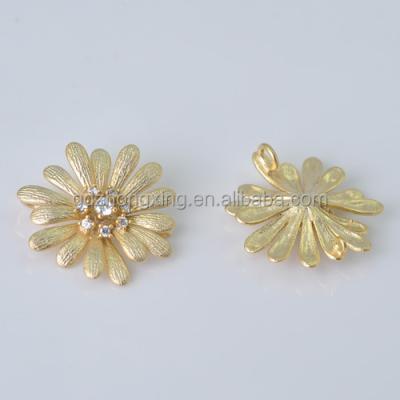 China Crystal Flower Pendant with rhinestone pendant wholesale for sale