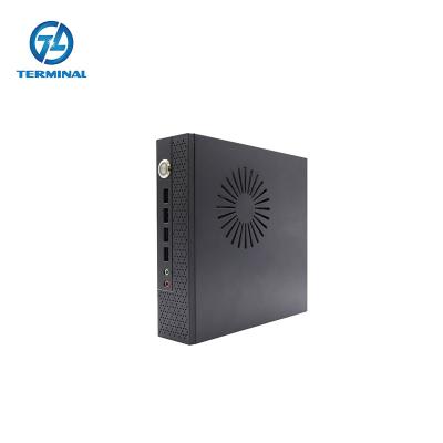 China For Home and Student Intel Core i3 i5 i7 4th Gen Terminal Fanless Computer M.2 MSATA 1SATA Interface hard drive Quad Core Mini Pcs for sale