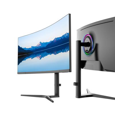 China HDR OEM ODM  144Hz 34 inch 2560*1080  LED Curved Surface 1900R 1000:1 16.7M  Monitor for Gaming or Business for sale