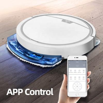 China Hotel OEM APP Control Electric Home Floor Self Cleaning 3 in 1 Smart Vacum Smart Robot Sweeper Vacuum Cleaner for sale