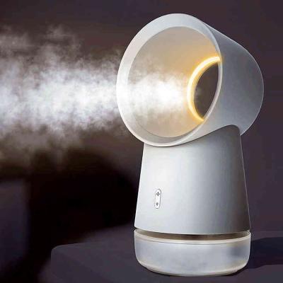 China USB Singapore Electric Electric Jet Mist Air Cooling Tower Bladeless Fan for sale