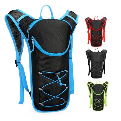 China Outdoor Sports Ultralight Trekking Backpack Recycling Running Waterproof Rise Nylon Outdoor Casual Tank Bags Water Bladder Rucksack for sale