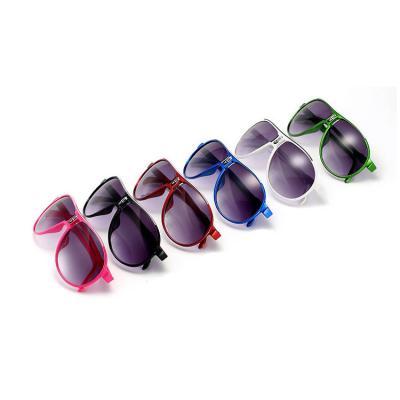 China Fashion Sunglasses Fashion Retro Kids Sun Glasses Kid 2021 Newest Wholesale PC Frame UV Children Cute Kids Funny Sunglasses for sale