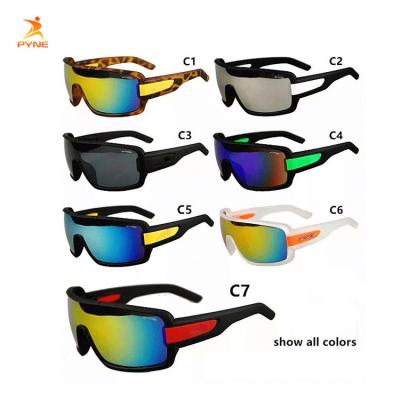 China Sports Sunglasses 2021 Fashion Sports Sunglasses Cycling Glasses PC Frame Custom Sports Sun Glasses Cycling Sunglasses for sale