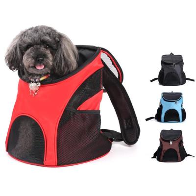 China Viable Outdoor Foldable Portable Pet Backpack Cat Travel Breathable Backpack Pet Carrier for sale