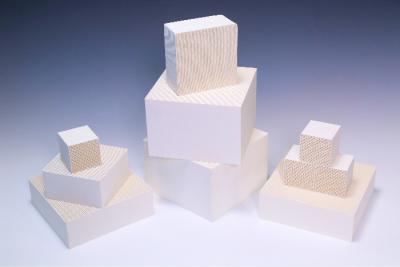 China Ceramic Honeycomb Ceramic Substrate  For Exhaust Gas Purifier for sale