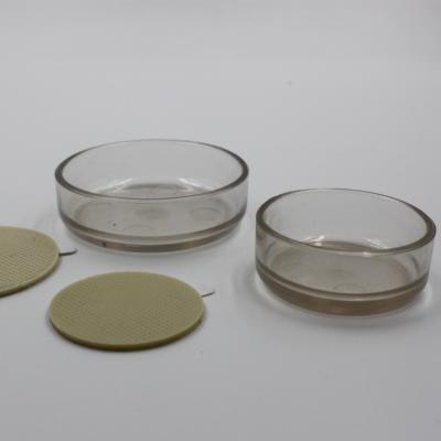 China Protect Floor And New Best Selling Clear Furniture Floor Protector Caster Cups Round for sale