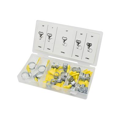 China Pipe Clamp 26 Pieces of Clamp Key Type Assortment Pipe for sale