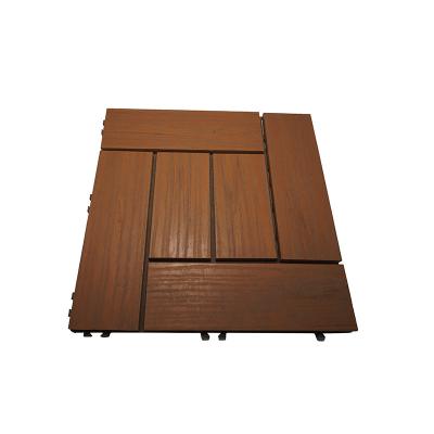 China 140mm*25mm ASA Coated Foamed PVC Co-Extruded Decking for Temperature Environments for sale