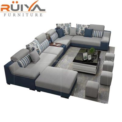 China Customizable Fashionable Couch Living Room Corner Sofa furniture factory supplier, fabricsofa set, living room sofa for sale