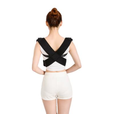 China Eco-friendly Back Brace Posture Corrector Elastic Posture Corrector Reducing Lower Back Pain for sale