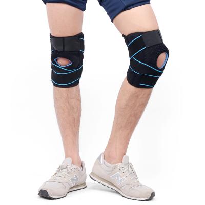 China Hinged Knee Brace Support Knee Protector With Strap And Side Patella Stabilizers For Protection for sale