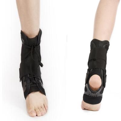 China Sports Safety Ankle Adjustable Ankle Brace Strap Cuffs Lace Up Injury Recovery for sale