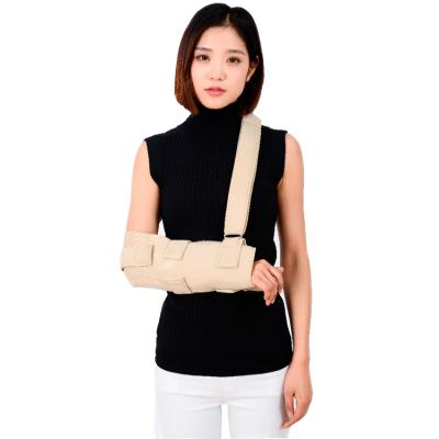 China Comfortable Beige Fashion Shoulder Belt Adjustable Arm Sling Beige Joint Arm Sling for sale