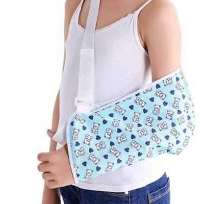 China Pure Cotton Fracture Breathable Arm Sling Dislocation Children Arm Support Sling Kids Arm Throw for sale