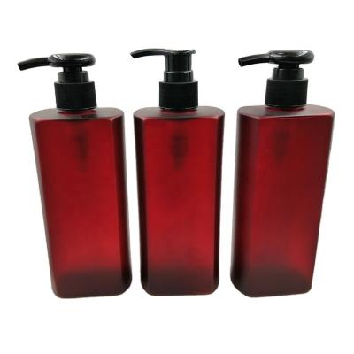 China Non Spill Commercial Plastic Shampoo Bottles Customized Empty Pump Bottles Wholesale for sale