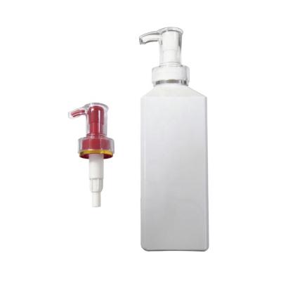 China 33/410 non refillable commercial hand lotion pump best selling plastic lotion pump with plain white bottle for sale